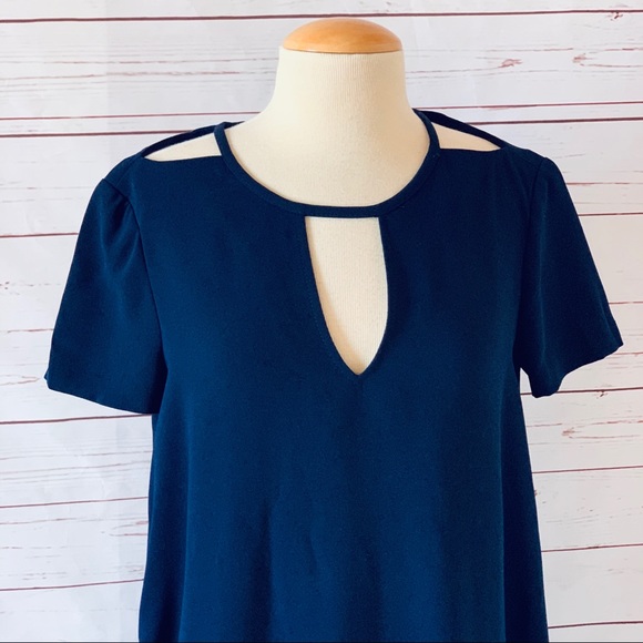 New TRINA TURK Sz 4 Floramaria dress blue NWOT - Picture 5 of 8